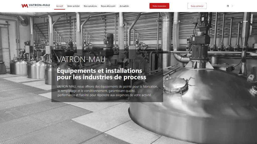 VATRON‑MAU — Équipements et installations pour l’industrie process